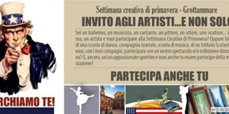 Settimana Creativa di Primavera- Grottammare