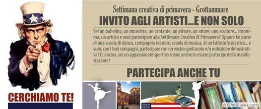 Settimana Creativa di Primavera- Grottammare