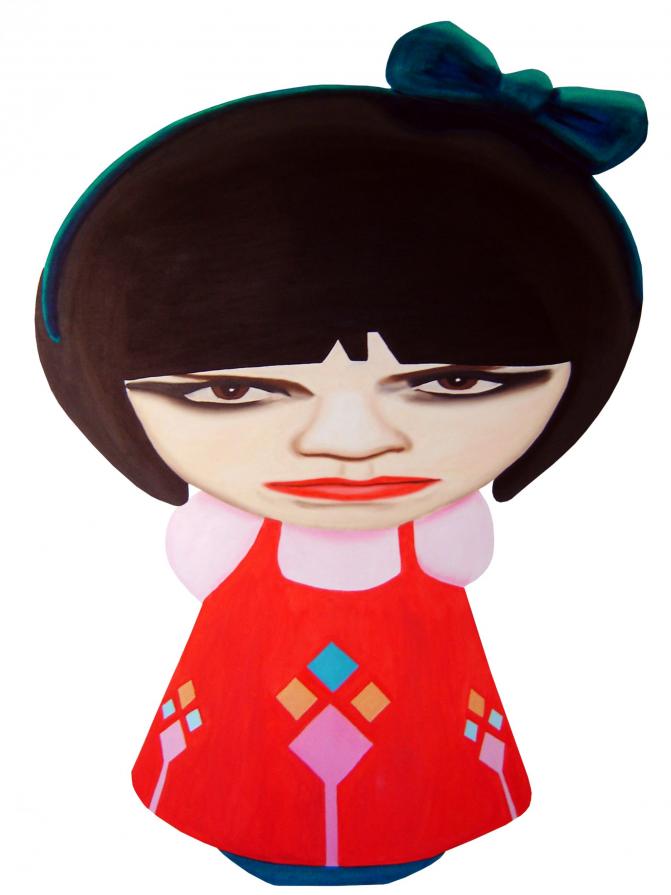 bambola kokeshi #9