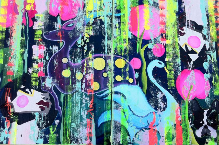 the world above and below