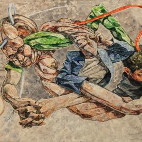 ASSOPIMENTO DELL'ASSEMBLAGGIO UMANO - 130X97