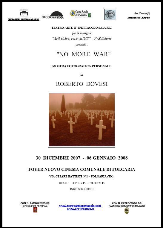 Locandina Mostra Roberto Dovesi Foyer Cinema Comunale Folgaria TN Locandina Mostra Roberto Dovesi Foyer Cinema Comunale Folgaria TN