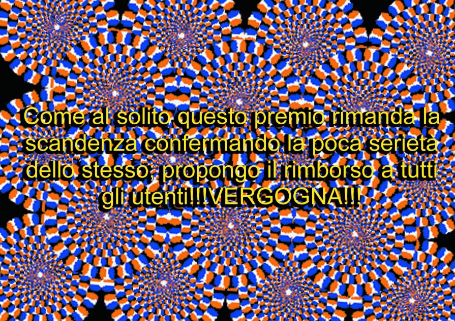 Premio Scandalo rimanda Scadenza anche quest'anno