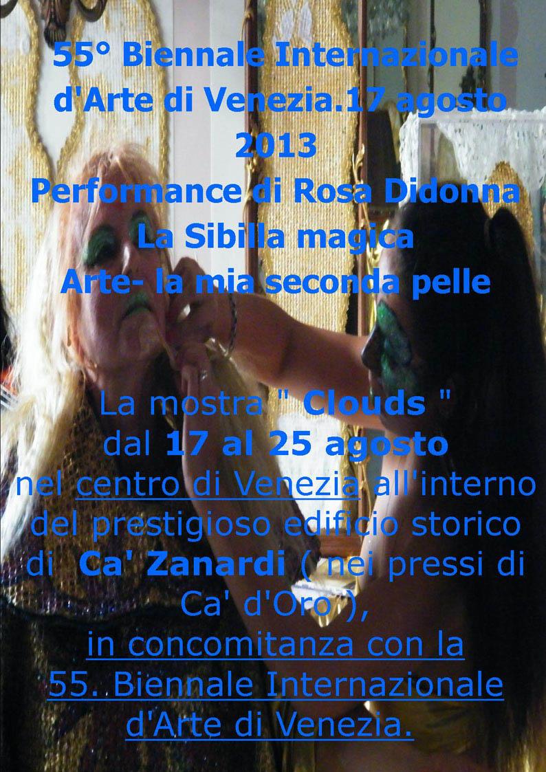 55° Biennale Internazionale d'Arte di Venezia.“ La Sibilla magica . Arte - La Mia Seconda Pelle”