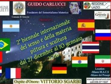 2° BIENNALE INTERNAZIONALE DEL SENSO E DELLA MATERIA