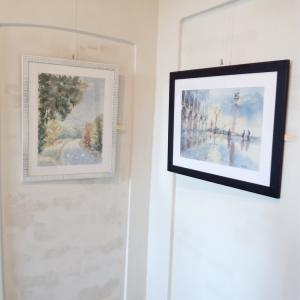 EFFETTO ACQUA, ACQUERELLI E SCULTURE A PALAZZO DUCALE