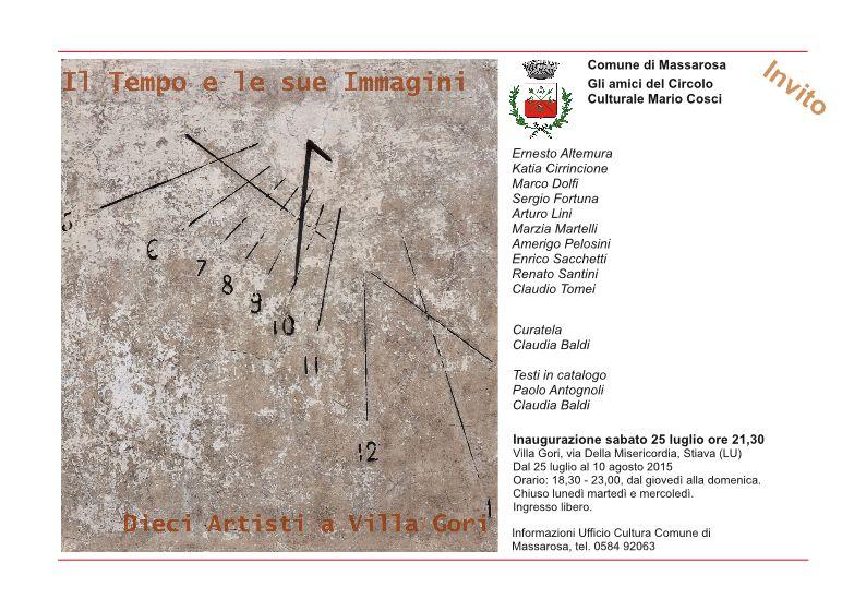 TIME AND ITS IMAGES - Ten Artists to Villa Gori