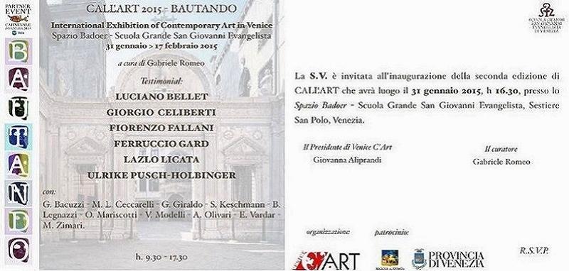 CALL'ART 2015-BAUTANDO