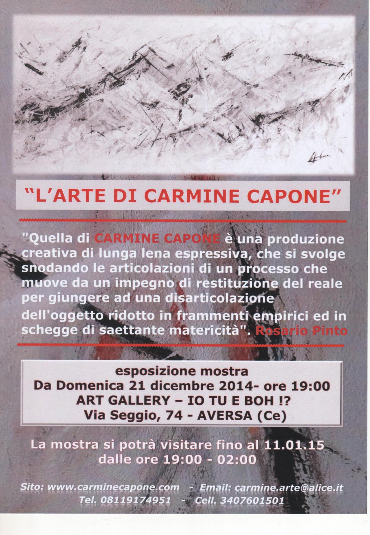 L'Arte di Carmine Capone