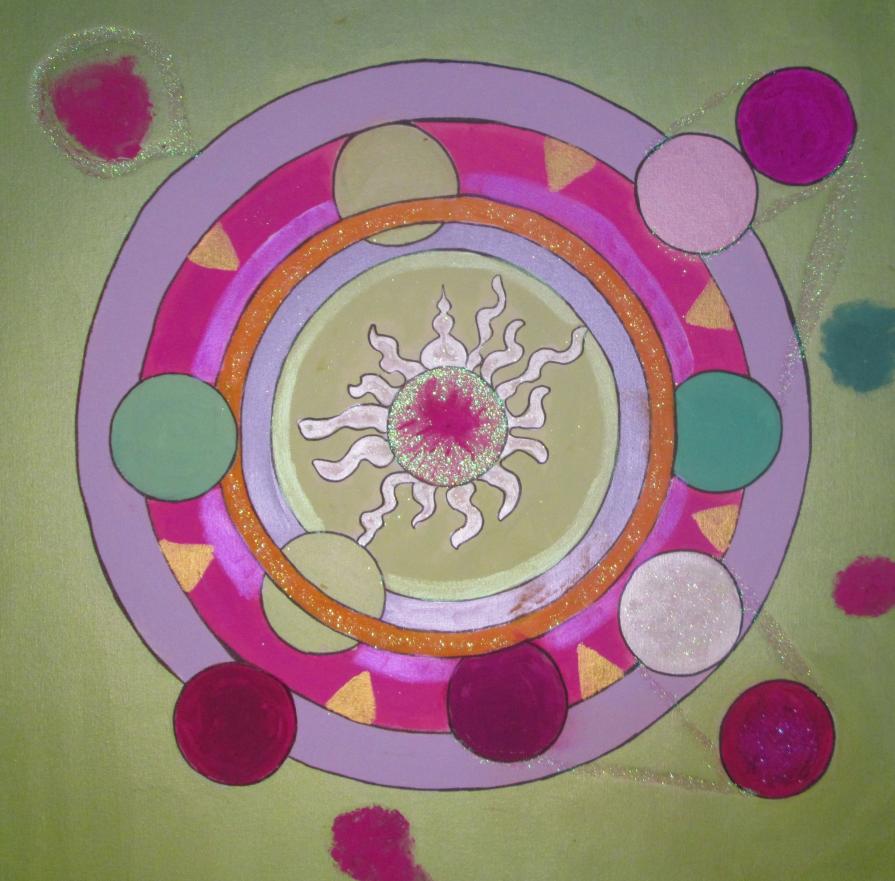 MANDALA DELLA GIOIA CREATIVA