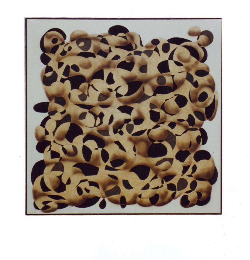 Polis n.1   olio su tela  80x80   2996