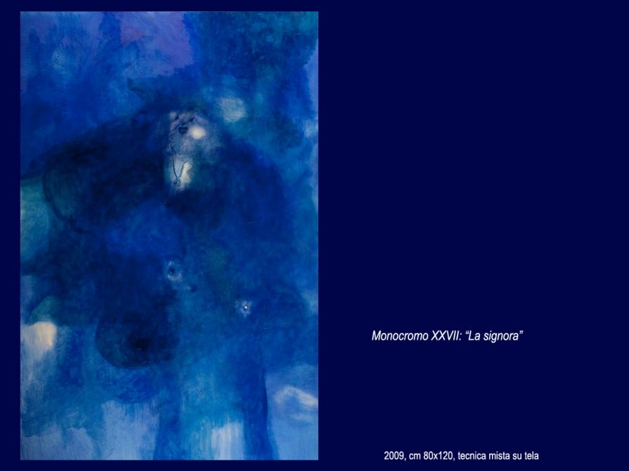 monocromo XXVII la signora
