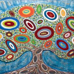 Arbre à disques colorés