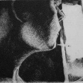 Autoritratto alla finestra