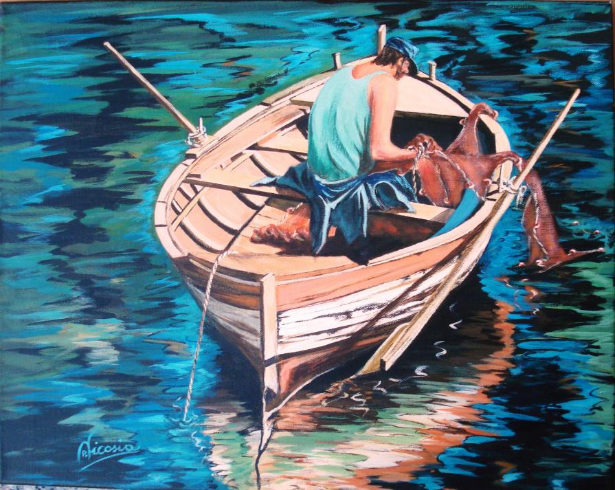 Pino Nicosia - Il pescatore Pino Nicosia - Il pescatore