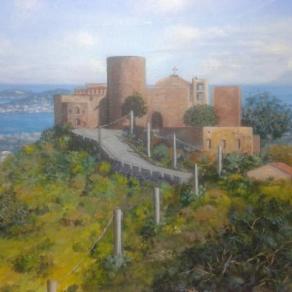 Paesaggio siciliano "Il Castello di S.Lucia