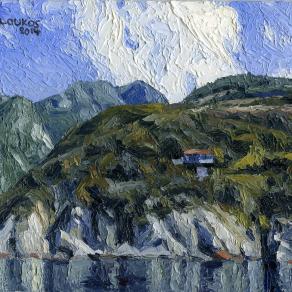 Oil on canvass board 18x24 cm