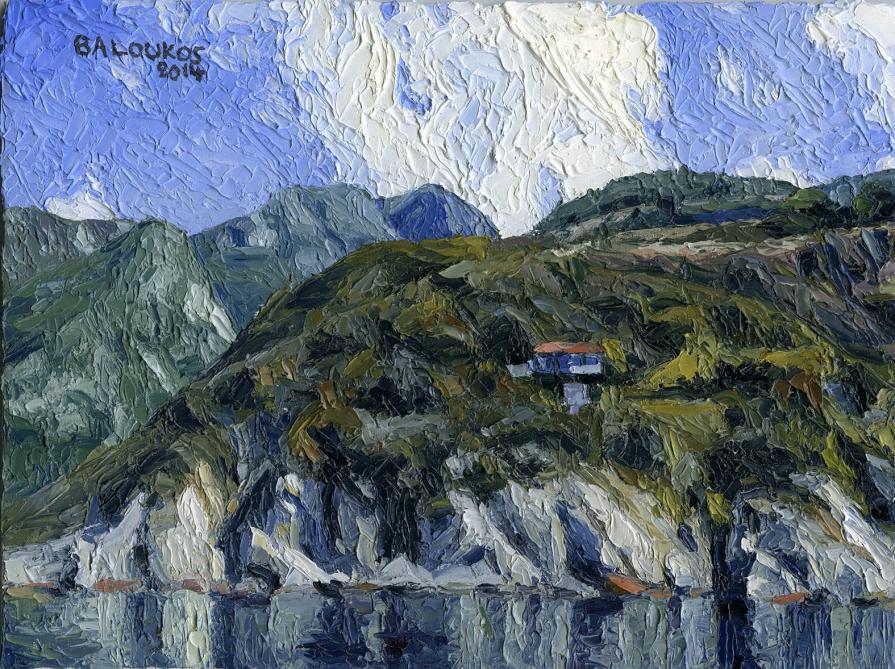 Oil on canvass board 18x24 cm