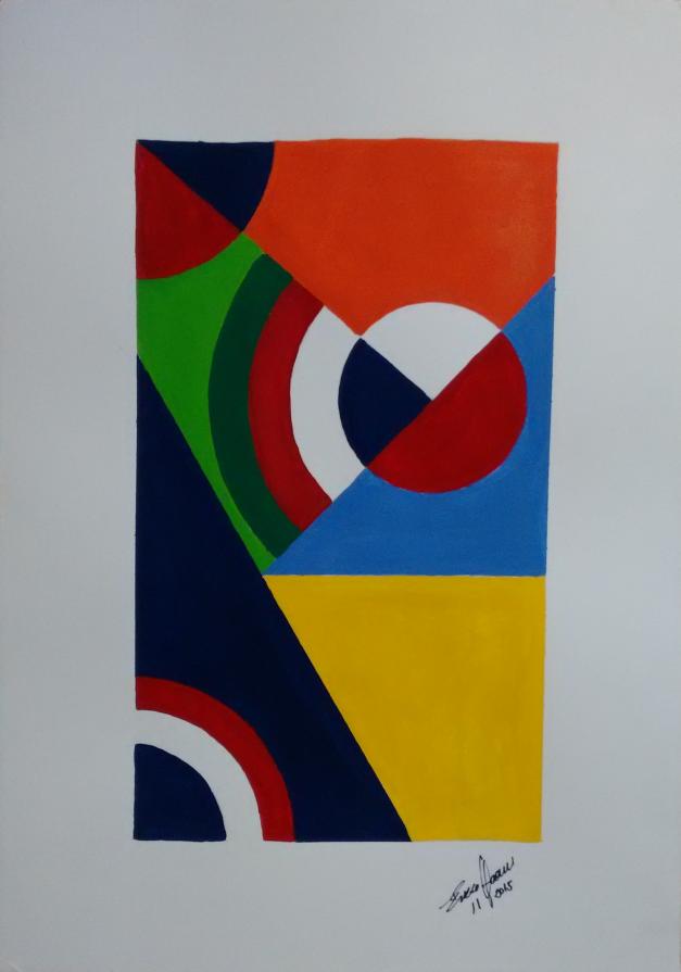 COMPOSITION NR 019 – "Square 003" – By EURICO HAAN – 2015