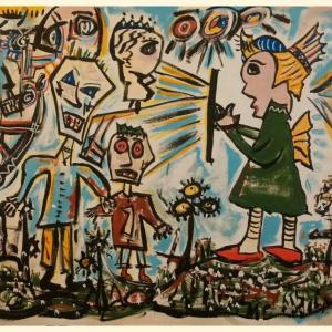 L' angelo Dallo specchio magico