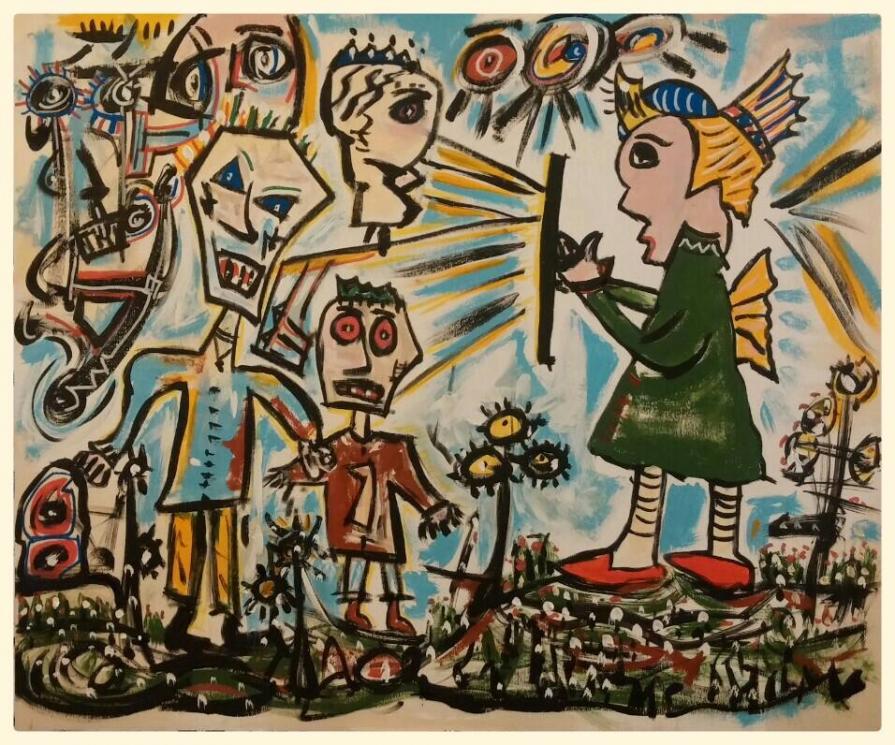 L' angelo Dallo specchio magico