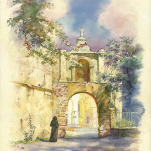 The noviciate. _watercolor_57 x 38 cm._2013