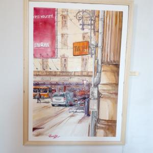 EFFETTO ACQUA, ACQUERELLI E SCULTURE A PALAZZO DUCALE