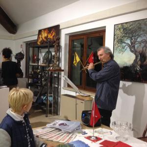 Inaugurazione  nuova sede di EOS Laboratorio delle arti  Circolo Svizzero a Parma