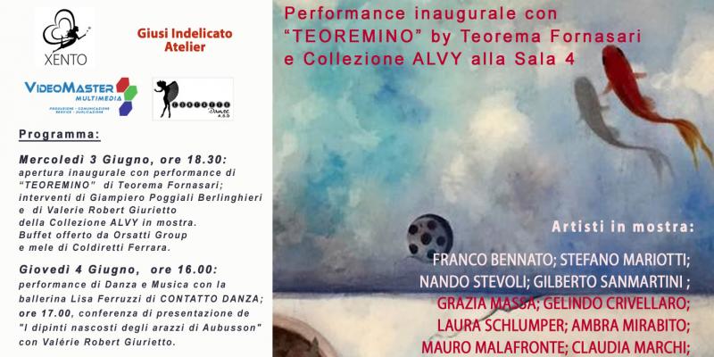 3° FESTIVAL DELLE ARTI 2015 - 2° appuntamento - Sale dell'Imbarcadero del Castello Estense 3° FESTIVAL DELLE ARTI 2015 - 2° appuntamento - Sale dell'Imbarcadero del Castello Estense