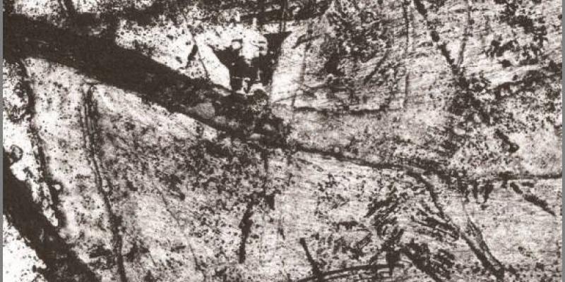 PERMANENZA DEL SEGNO Incisione Italiana Contemporanea