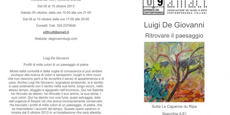 Ritrovare il paesaggio