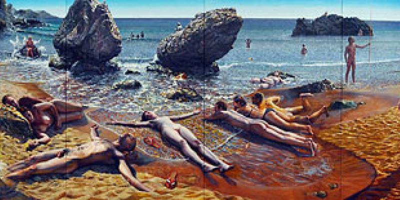 Paul Beel - lavoro più grande mai mostrato al BP Portrait Award Paul Beel - lavoro più grande mai mostrato al BP Portrait Award