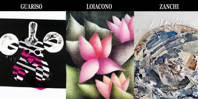Mostra personale di F.Guariso, L. Loiacono e A. Zanchi presentazione a cura di Giorgio Grasso