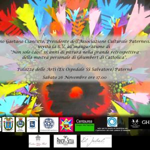 " NON SOLO CAOS" DI GHUMBERT DI cATTOLICA