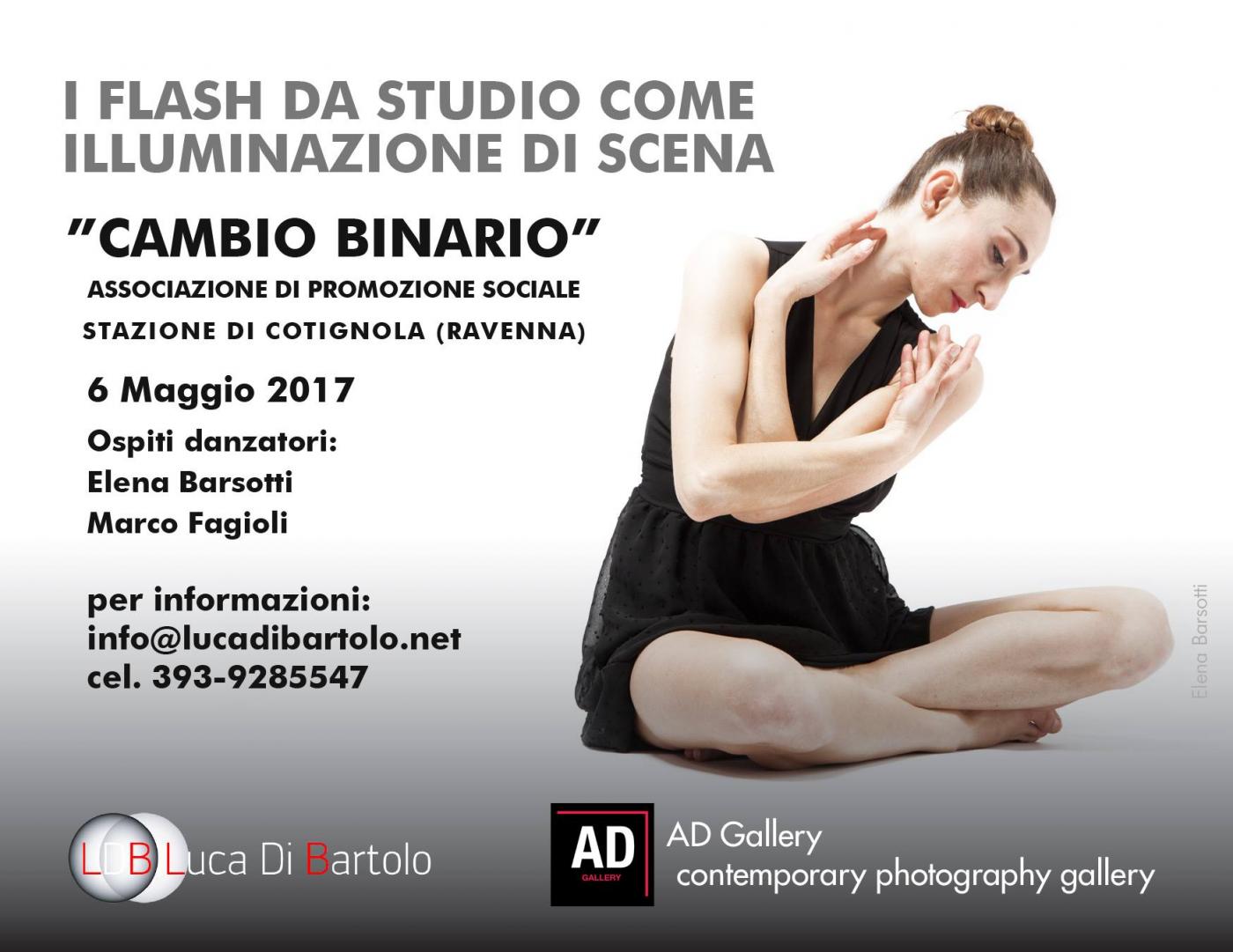 Laboratorio di fotografia di scena - Sperimentando i flash da studio