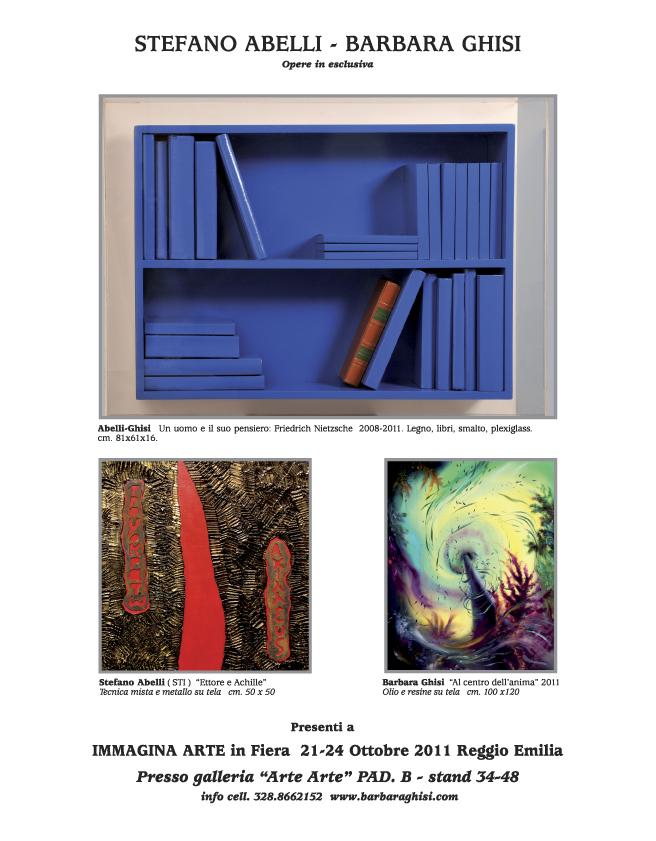 Pagina che uscirà su Flash Art di ottobre