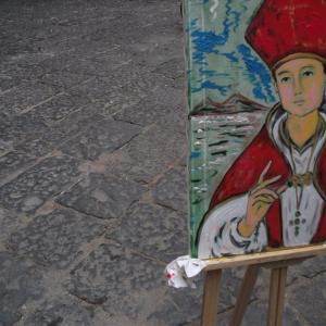 ESTEMPORANEA DI PITTURA DEDICATA A SAN GENNARO