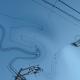 Sky-Drawing. The electrical-wires-feti