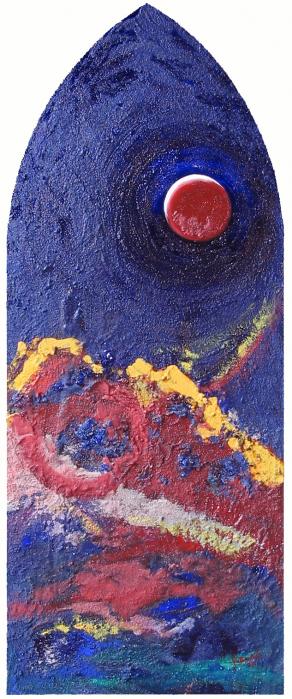 La Luna fiammeggia nell'Eternità