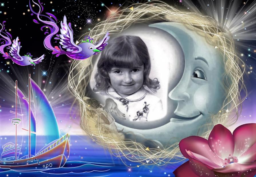 La luna sopra l'oceano  !!!