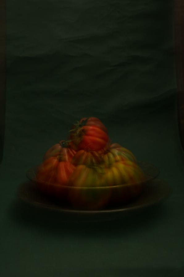 Perceptions. Tomatoes On Plate