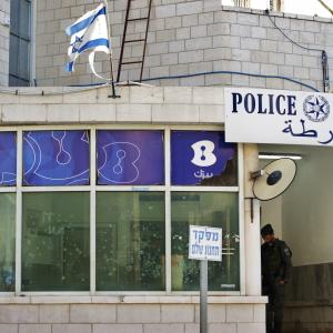 Jerusalem, Police station windows hit by rocks or bullets.