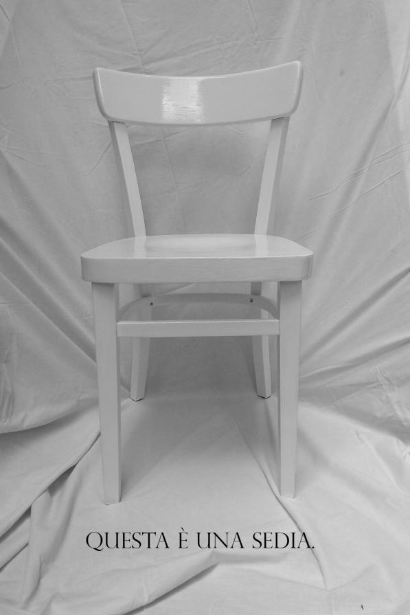 Questa è una sedia