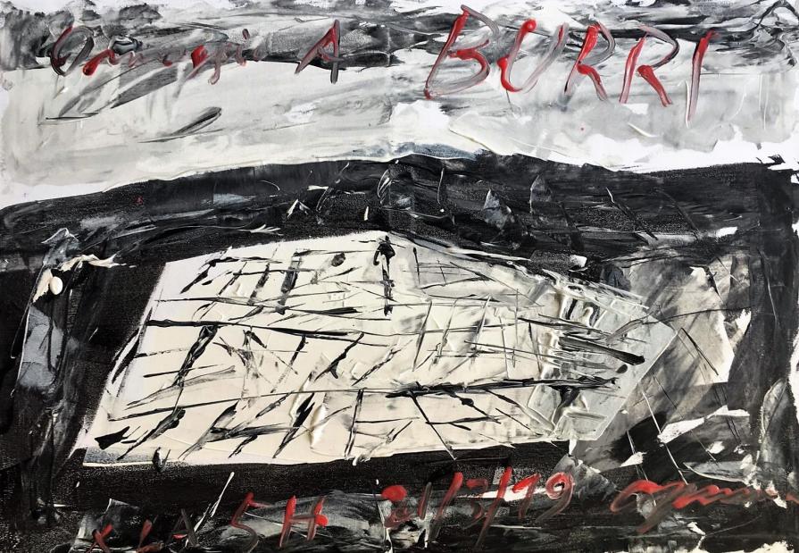 Omaggio a Burri n. 5