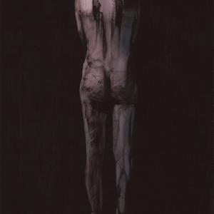 Eva 03 - acrilico su stampa fotografica - 10x15 - 2017