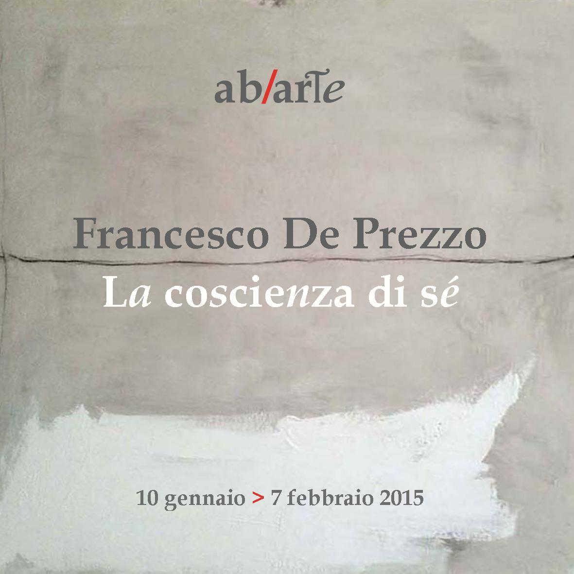 Francesco De Prezzo: self-consciousness