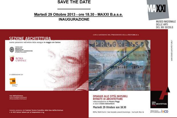 “Omaggio alle Città Invisibili. Ritratti di architettura”: proiezione della videoinstallazione di Moreno Maggi al MAXXI B.a.s.e.