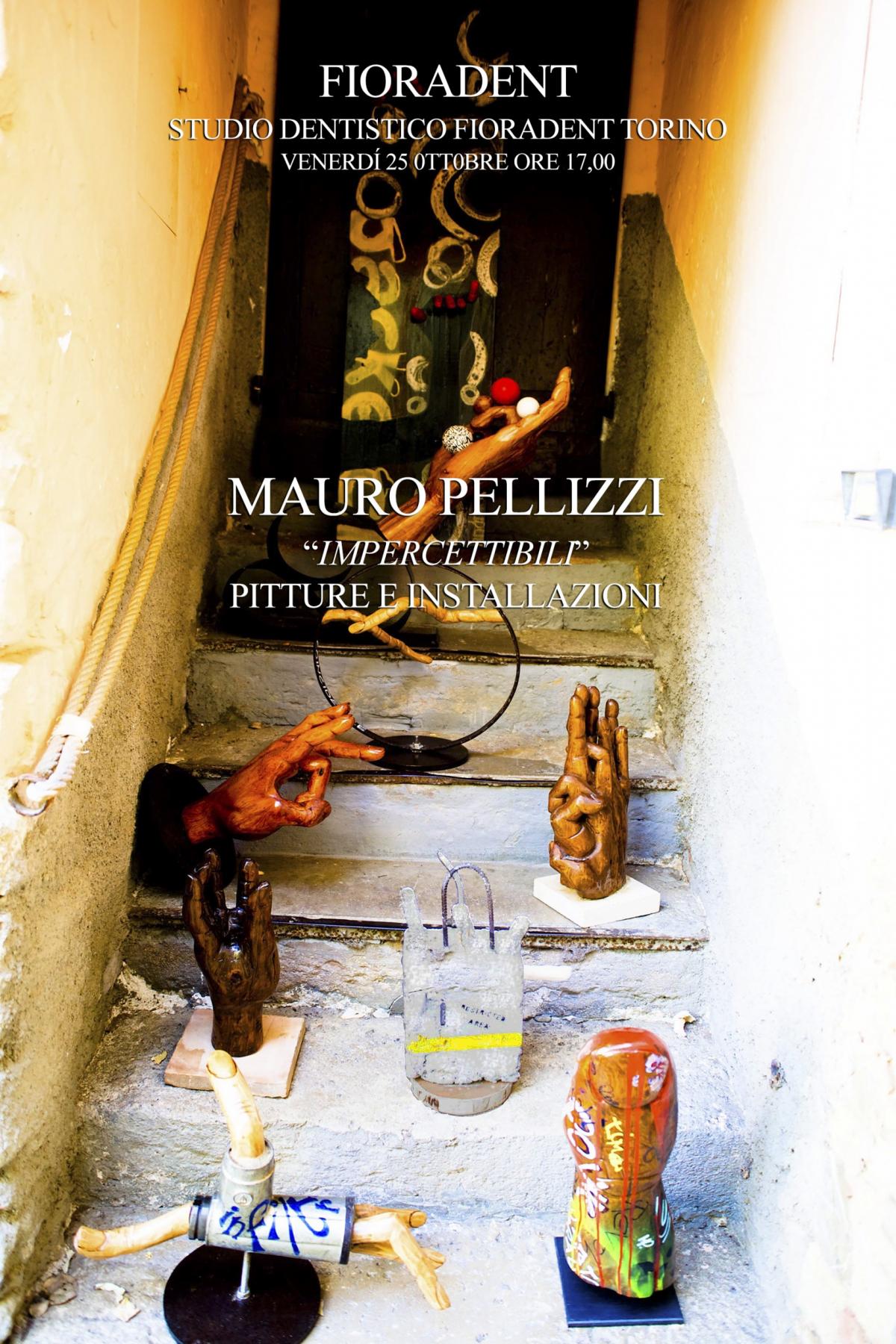  TORINO "IMPERCETTIBILI" PITTURE E INSTALLAZIONI DI MAURO PELLIZZI