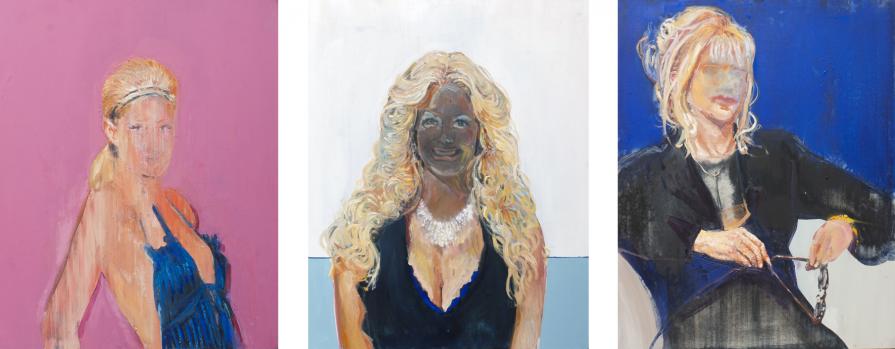  Paris H., Cipriani F., Iona S.; 3x(60x75cm); olio su tela; 2012