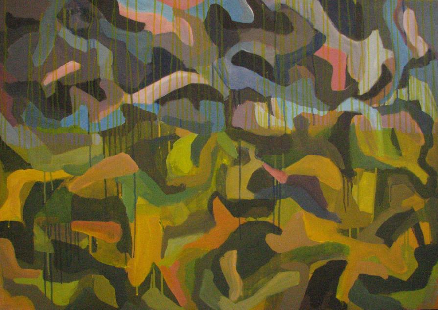 reclining figure in a landscape (figura reclinata nel paesaggio)